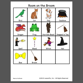 room on the broom - LessonPix Search Results