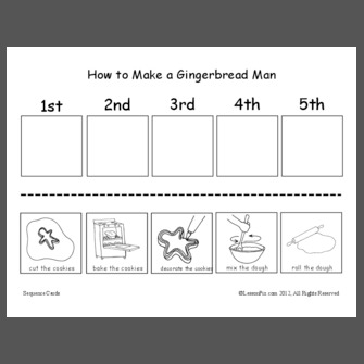 How To Make A Gingerbread Man Schedule