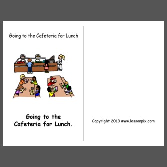 Going to the Cafeteria for Lunch
