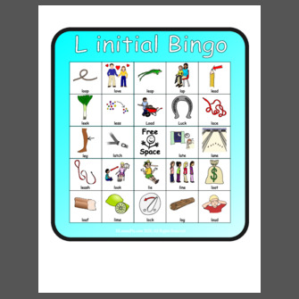 L initial Bingo