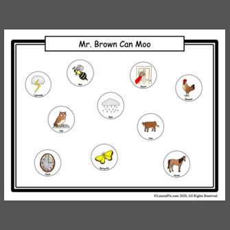 Mr. Brown Can Moo