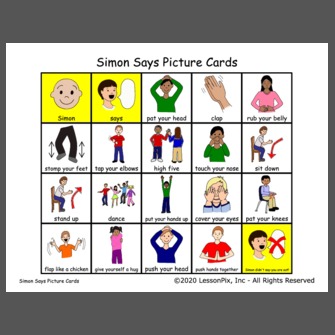 Simon Says Cards