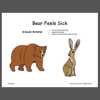 Bear Feels Sick