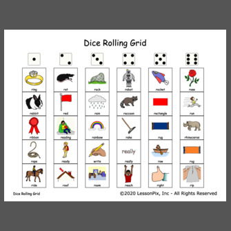 Dice Rolling Grid