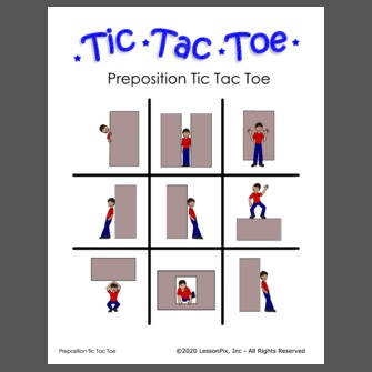 A Tic-tac-toe game position as propositions