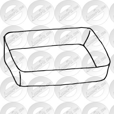 Cake Pan  Outline