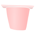 Pudding Cup Stencil