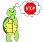 Stop to Think Turtle