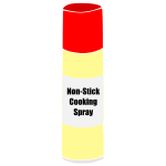 Non-Stick Spray Stencil