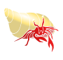 Hermit Crab Stencil