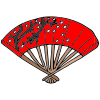 You may see people waving fans.