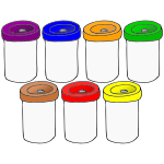 Paint Cups Picture