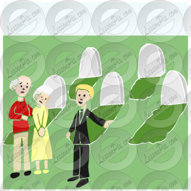 Choose a Cemetery Plot Stencil