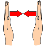 Push Hands Together Picture