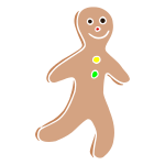 Gingerbread Man Stencil