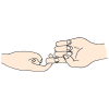 Loop+each+finger+together+and+pull Picture