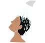 Rinse hair