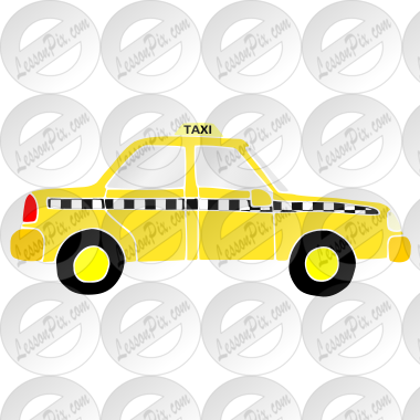 Taxi Stencil