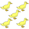 5+Ducks+go+Swimming Picture
