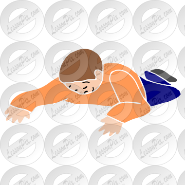 Combat Crawl  Stencil
