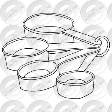 Measuring Cups  Outline