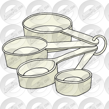 measuring cups drawing