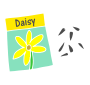 Daisy Seeds Stencil