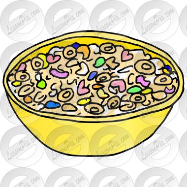 Cereal Picture For Classroom Therapy Use Great Cereal Clipart