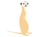 Meerkat Stencil