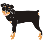 Rottweiler Stencil