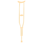 Crutch Stencil