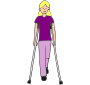 Crutches Picture
