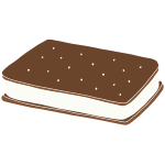 Ice Cream Sandwich Stencil