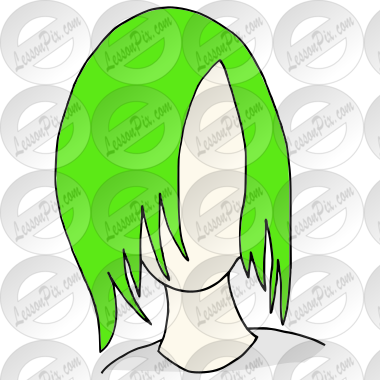 Green Hair Picture