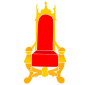 Throne Stencil