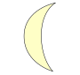 Waxing Crescent Moon