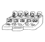 Pop Up Toy  Outline
