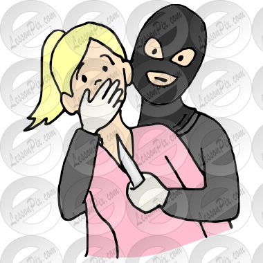 kidnapped clipart
