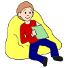 Reading Book  Picture