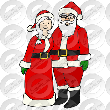 Santa and Mrs Claus