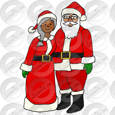 Santa and Mrs Claus