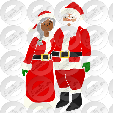 Santa and Mrs Claus