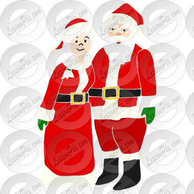 Santa and Mrs Claus