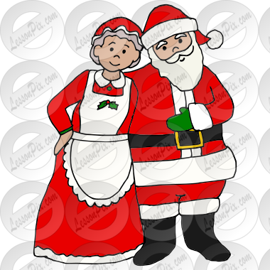 Santa and Mrs Claus