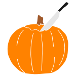 Cut Pumpkin Stencil