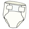 I am a big kid, and no longer need a diaper.