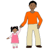 Father and Daughter