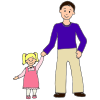 Father and Daughter