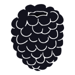 Blackberry Stencil