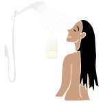 Shower Stencil